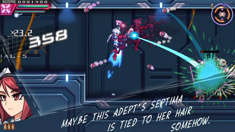 Azure Striker Gunvolt Trilogy Enhanced Switch NSP screenshot