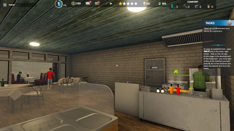 Cafe Owner Simulator Switch NSP screenshot