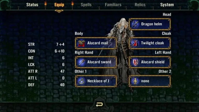 Castlevania: Symphony of the Night (Port) Switch NSP screenshot