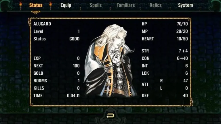 Castlevania: Symphony of the Night (Port) Switch NSP screenshot