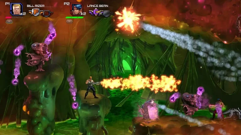 Contra : Operation Galuga Switch NSP screenshot