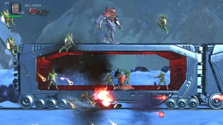 Contra : Operation Galuga Switch NSP screenshot