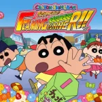 CRAYON SHINCHAN The Storm Called FLAMING KASUKABE RUNNER!! Switch NSP poster