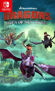 DreamWorks Dragons Dawn of New Riders Switch NSP poster