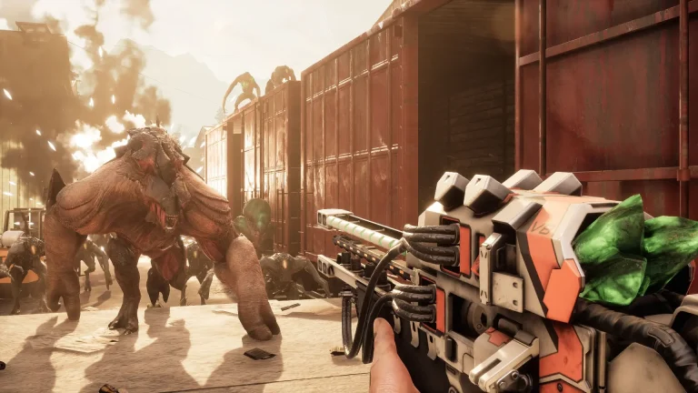 Earthfall: Alien Horde Switch NSP screenshot