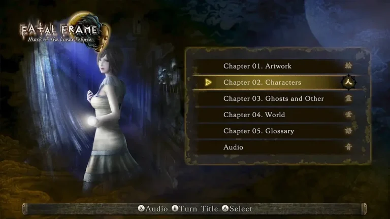 FATAL FRAME: Mask of the Lunar Eclipse Digital Deluxe Edition Switch NSP XCI screenshot