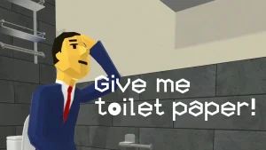 Give me toilet paper! Switch NSP poster