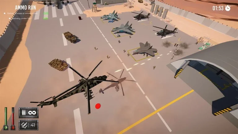 Helicopter Shooter: Hot Ace Heli War Borne Switch NSP screenshot
