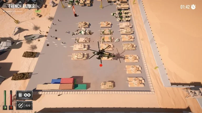 Helicopter Shooter: Hot Ace Heli War Borne Switch NSP screenshot