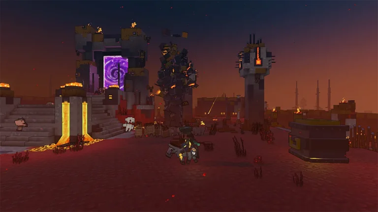 Minecraft Legends Deluxe Edition Switch NSP XCI screenshot