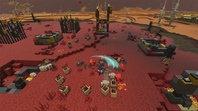Minecraft Legends Deluxe Edition Switch NSP XCI screenshot