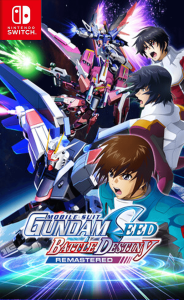 MOBILE SUIT GUNDAM SEED BATTLE DESTINY REMASTERED Switch NSP poster