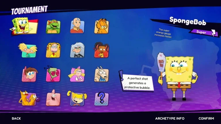 Nickelodeon Extreme Tennis: Next! Switch NSP screenshot