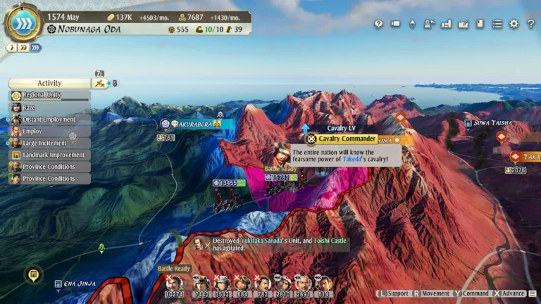 NOBUNAGA’S AMBITION: Awakening Digital Deluxe Edition Switch NSP screenshot