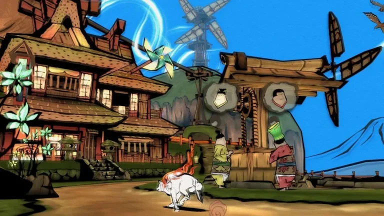Okami HD Switch NSP XCI screenshot