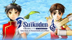 Suikoden I&II HD Remaster Gate Rune and Dunan Unification Wars Switch NSP poster