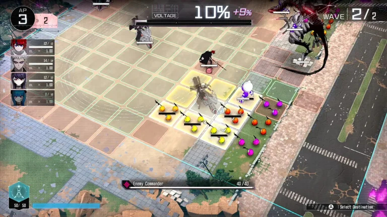 The Hundred Line -Last Defense Academy- Switch NSP screenshot