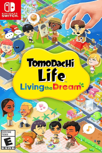Tomodachi Life: Living the Dream Switch NSP poster