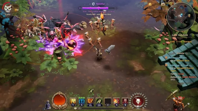 Torchlight III Switch NSP XCI screenshot