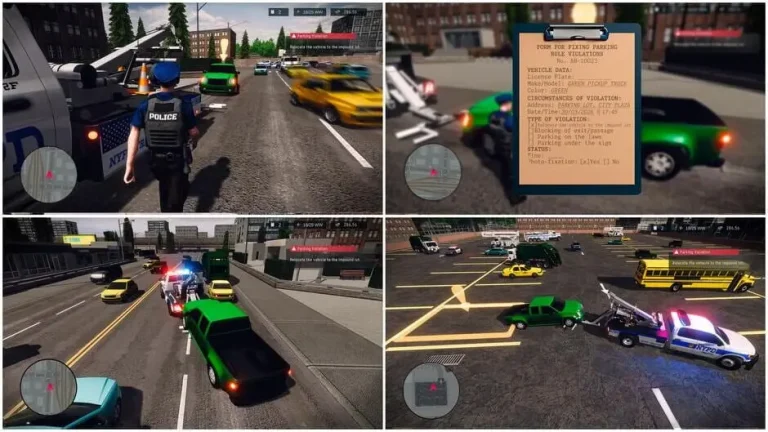 Tow Truck Police Simulator Switch NSP screenshot