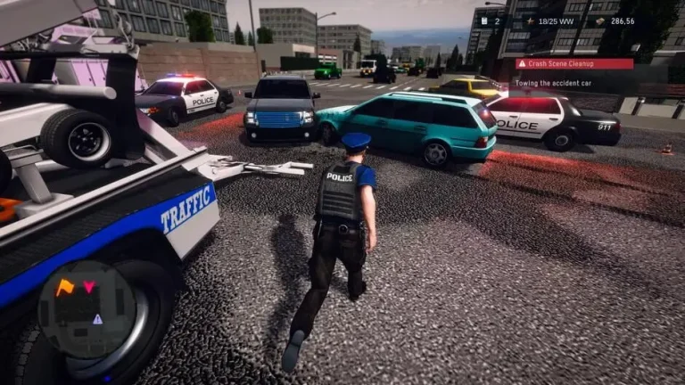 Tow Truck Police Simulator Switch NSP screenshot