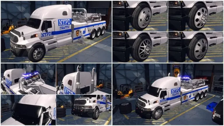 Tow Truck Police Simulator Switch NSP screenshot
