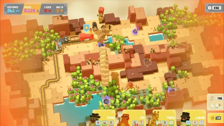 Unrailed 2: Back on Track Switch XCI screenshot