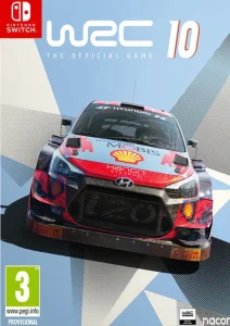 WRC 10 The Official Game Switch NSP XCI poster