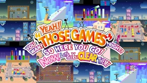 YEAH! YOU WANT “THOSE GAMES,” RIGHT? SO HERE YOU GO! NOW, LET’S SEE YOU CLEAR THEM! Switch NSP poster