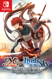 Ys vs. Trails in the Sky: Alternative Saga Switch NSP poster