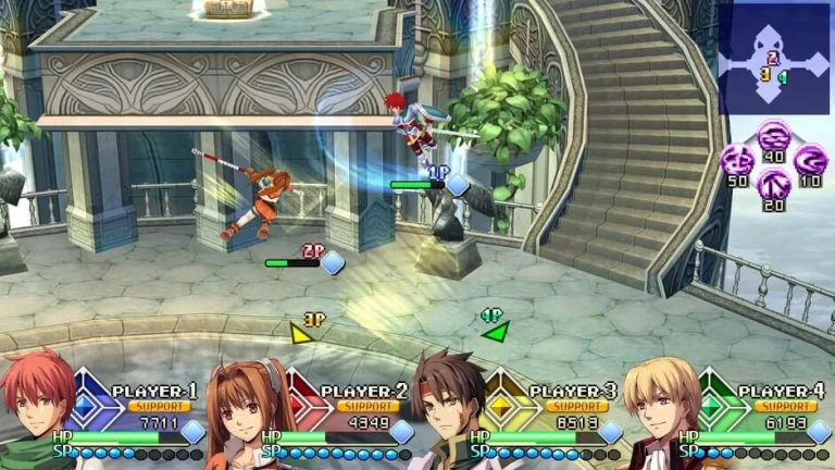 Ys vs. Trails in the Sky: Alternative Saga Switch NSP screenshot