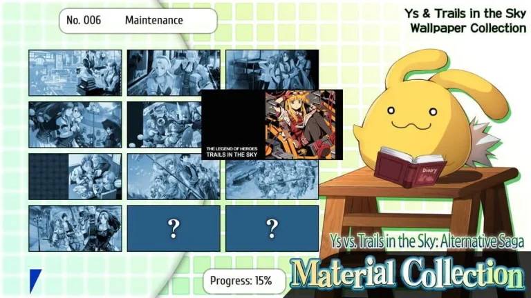 Ys vs. Trails in the Sky: Alternative Saga Switch NSP screenshot