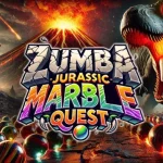 Zumba: Jurassic Marble Quest Switch NSP poster